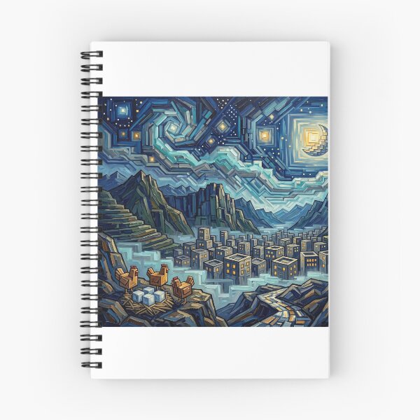 Item preview, Plain Awful Starry Night Comic Book Landscape designed and sold by Bad-Decisions-Designs.