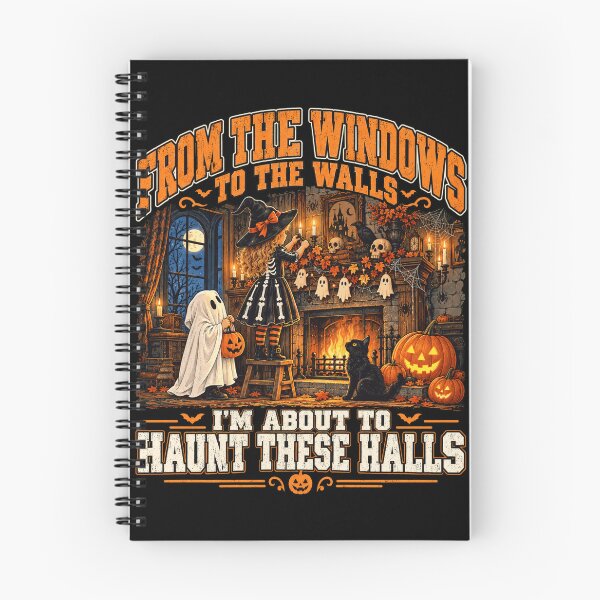 Item preview, Halloween Haunted House Haunt These Halls designed and sold by ROUX-ART.
