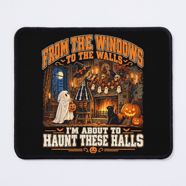 Item preview, Halloween Haunted House Haunt These Halls designed and sold by ROUX-ART.