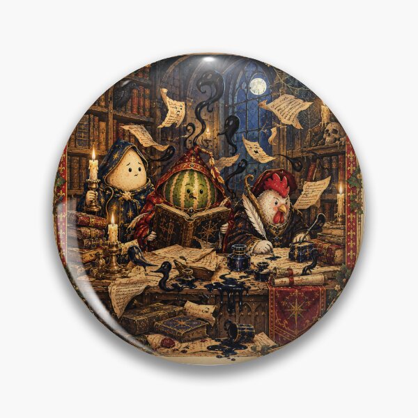 Item preview, The Cursed Scriptorium of Halloween designed and sold by Hermandad-dlt.
