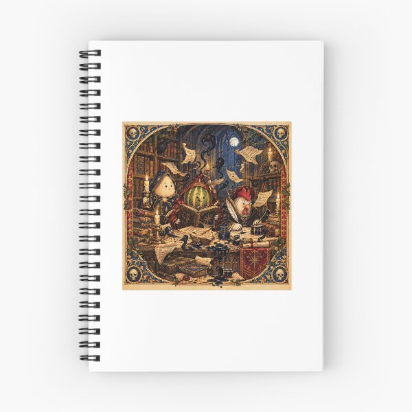 Item preview, The Cursed Scriptorium of Halloween designed and sold by Hermandad-dlt.