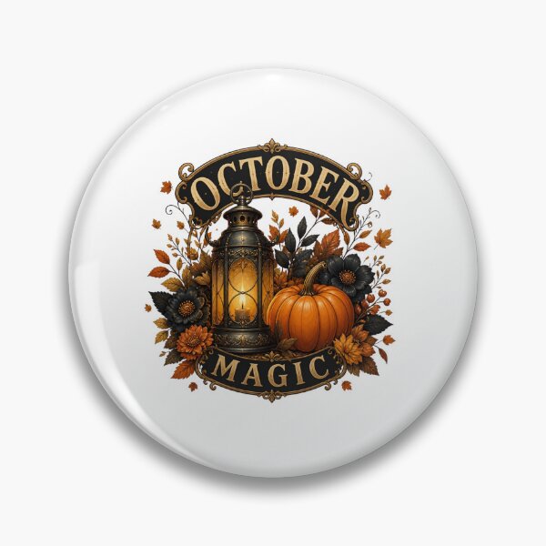 Item preview, Vintage Glowing Lantern And Pumpkin Halloween Art designed and sold by Créative touche .