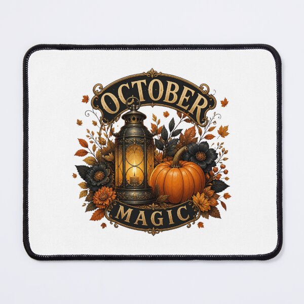 Item preview, Vintage Glowing Lantern And Pumpkin Halloween Art designed and sold by Créative touche .