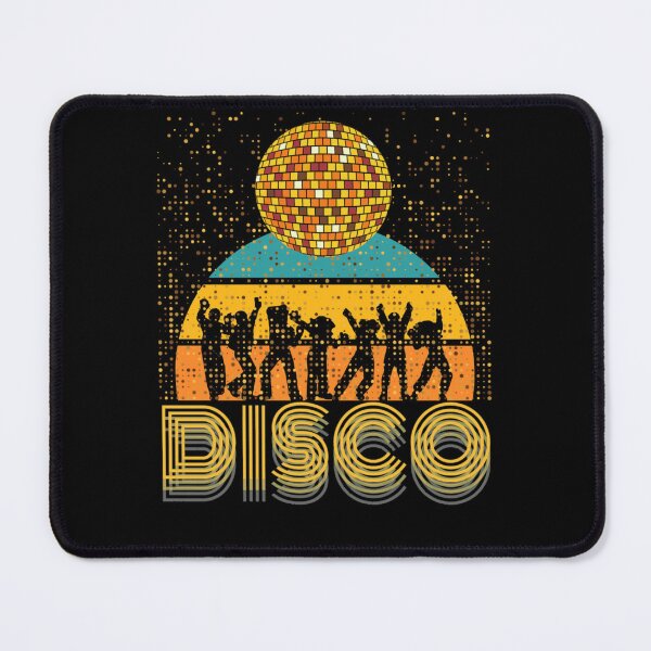 Item preview, Retro Disco Ball Sunset Dancing Design designed and sold by Cut-out-idols.