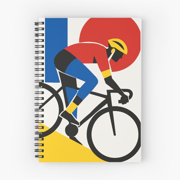 Item preview, Pedalea con audacia | Lámina de arte ciclista retro | Lámina de ciclista de carretera | Arte deportivo moderno de mediados de siglo | Regalo para amantes del ciclismo designed and sold by Studio pod Burom.