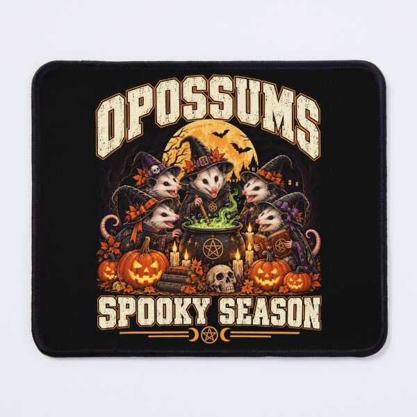Item preview, Halloween Opossums Spooky Season designed and sold by ROUX-ART.
