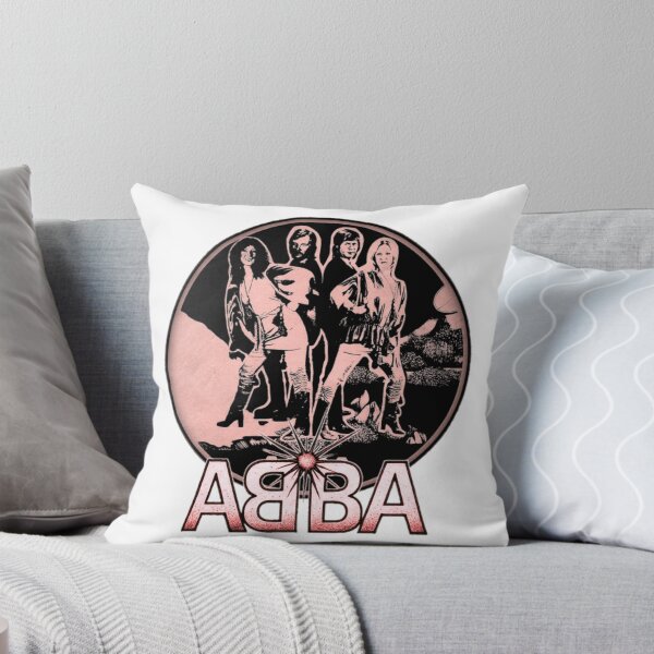 Item preview, ABBA Pink Vintage Circular Portrait Design designed and sold by Cut-out-idols.
