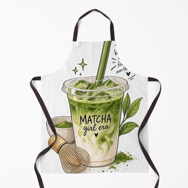 Artikelvorschau, Matcha Girl Ära – Ästhetik des Iced Matcha Latte entworfen und verkauft von ChicClicker.