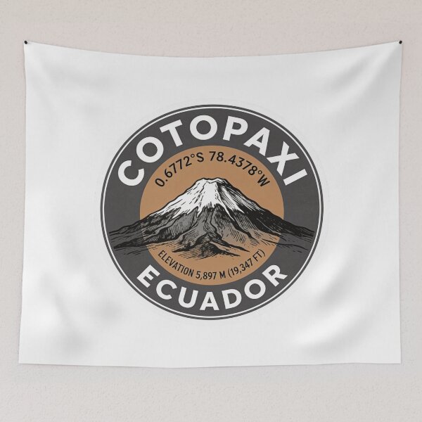 Item preview, Cotopaxi Ecuador Volcano Mountain Hiking designed and sold by jeshands.