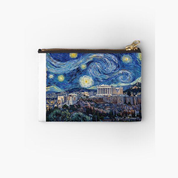 Item preview, Parthenon Starry Night Historical Landscape designed and sold by Bad-Decisions-Designs.