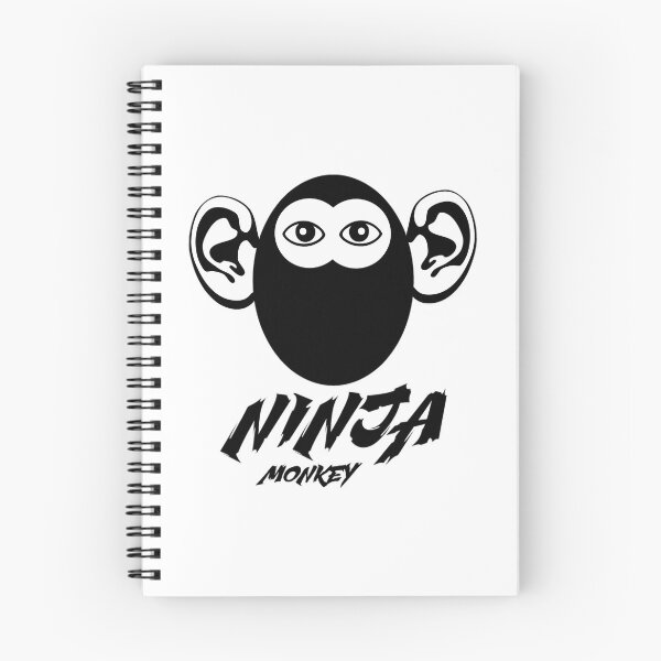 Item preview, Ninja Monkey - Black designed and sold by adrean-nacolyer.