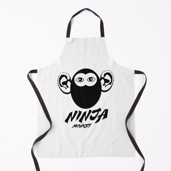 Item preview, Ninja Monkey - Black designed and sold by adrean-nacolyer.