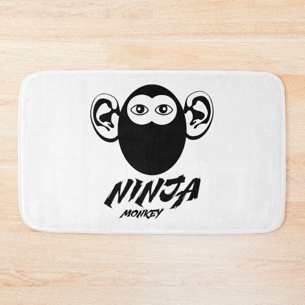 Item preview, Ninja Monkey - Black designed and sold by adrean-nacolyer.