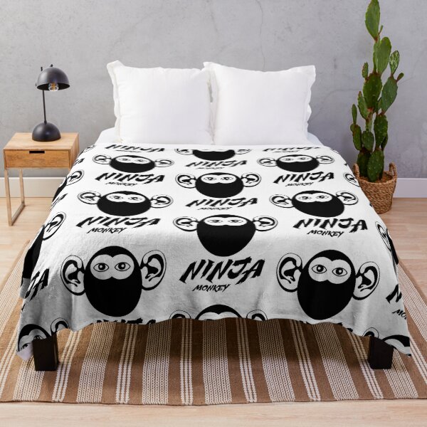 Item preview, Ninja Monkey - Black designed and sold by adrean-nacolyer.