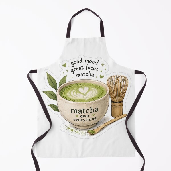 Item preview, Matcha Over Everything – Good Mood Great Focus Matcha Lover designed and sold by ChicClicker.