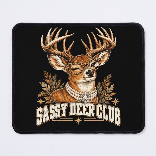Item preview, Sassy Deer Girl Antler Fashion designed and sold by ROUX-ART.