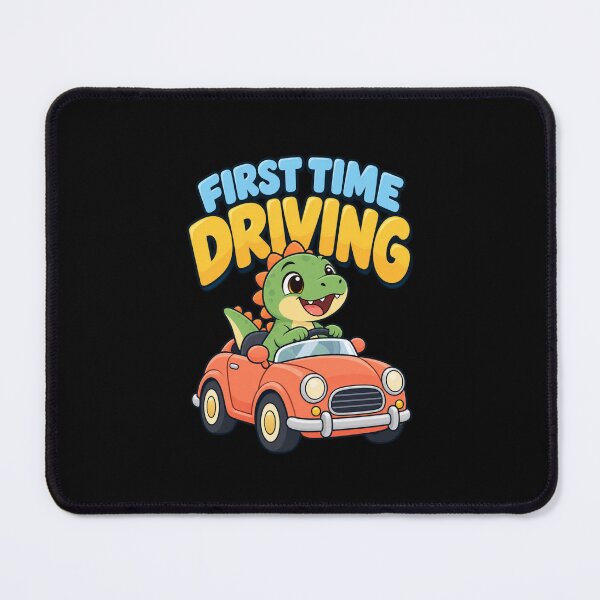 Item preview, First Time Driving Dinosaur Beginner Driver designed and sold by PunchDrop.