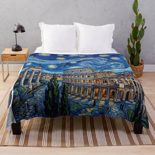 Item preview, Colosseum Starry Night Historical Landscape designed and sold by Bad-Decisions-Designs.