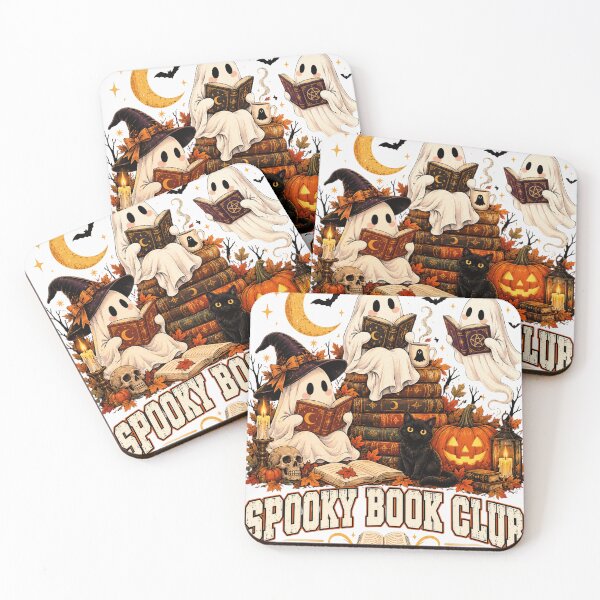 Item preview, Spooky Book Club Halloween Reading designed and sold by ROUX-ART.