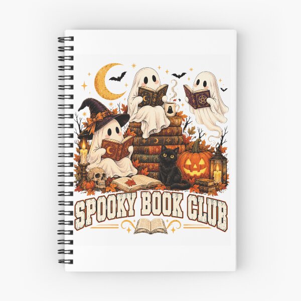 Item preview, Spooky Book Club Halloween Reading designed and sold by ROUX-ART.