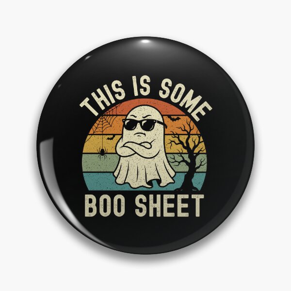 Item preview, This is Some Boo Sheet Ghost Funny Retro Halloween designed and sold by RareLavender.