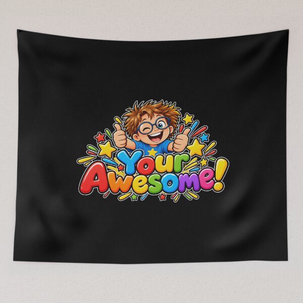 Item preview, Your Awesome! Child Genius – Funny Kids Genius Cartoon designed and sold by Genius Geek.