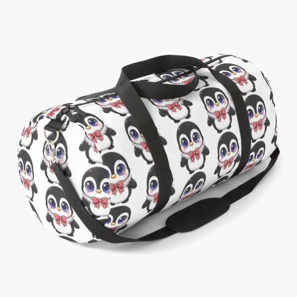 Item preview, Cute penguin with red polka dot bow tie designed and sold by priyankajustine.
