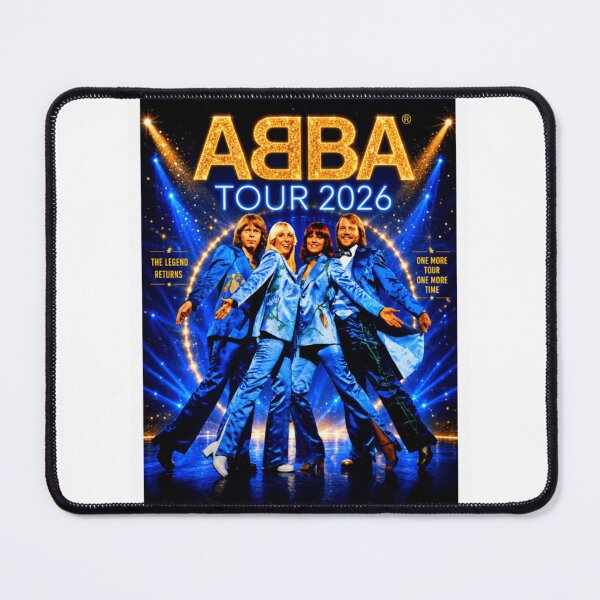 Item preview, ABBA Tour 2026 Blue Concert Design designed and sold by Cut-out-idols.