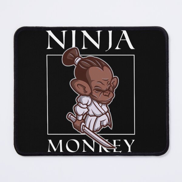 Item preview, Ninja Monkey - Ninja Warrior - Shinobi - Funny designed and sold by adrean-nacolyer.