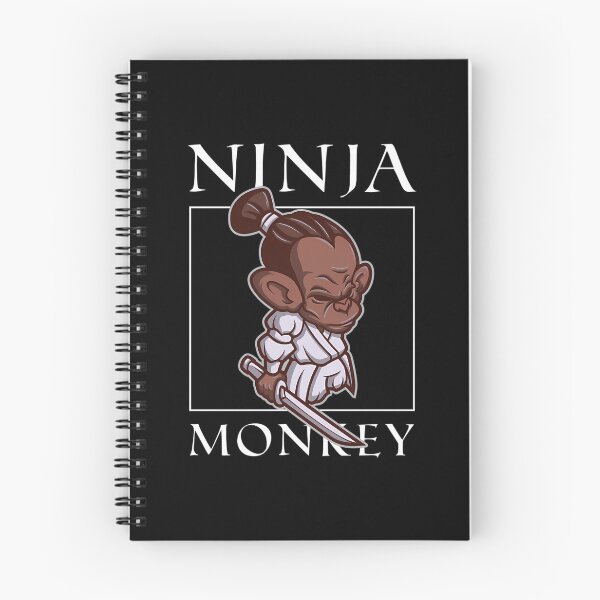 Item preview, Ninja Monkey - Ninja Warrior - Shinobi - Funny designed and sold by adrean-nacolyer.