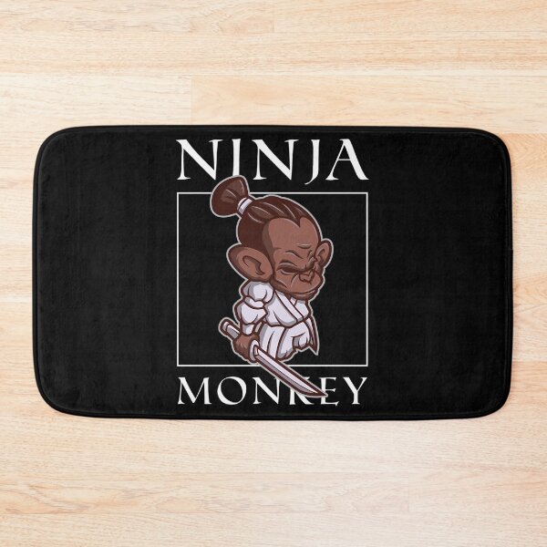 Item preview, Ninja Monkey - Ninja Warrior - Shinobi - Funny designed and sold by adrean-nacolyer.