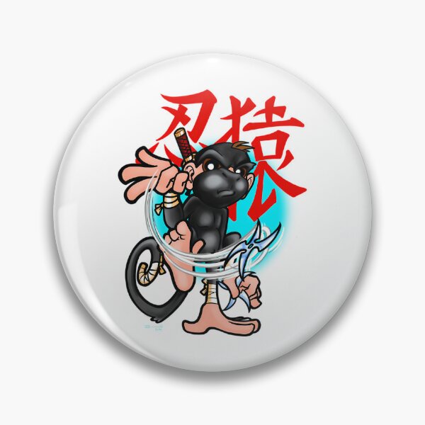 Item preview, Ninja Monkey  designed and sold by adrean-nacolyer.
