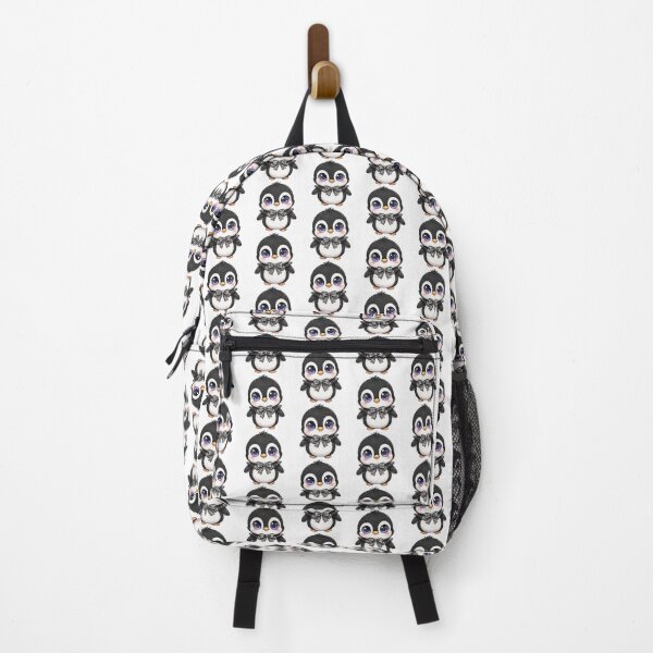 Item preview, Cute penguin with black checkered bow tie designed and sold by priyankajustine.