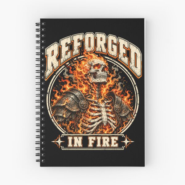 Item preview, Reforged in Fire Flaming Skeleton Warrior designed and sold by ROUX-ART.