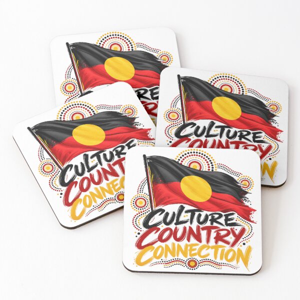 Item preview, Culture Country Connection – Aboriginal Flag Australia designed and sold by chiakh.