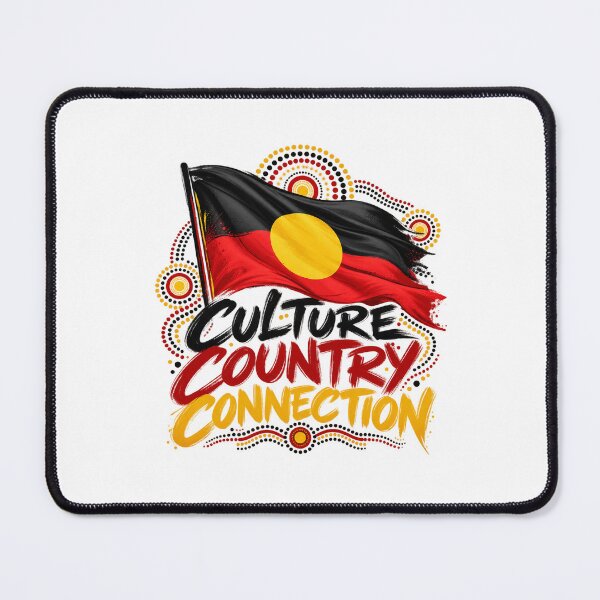 Item preview, Culture Country Connection – Aboriginal Flag Australia designed and sold by chiakh.