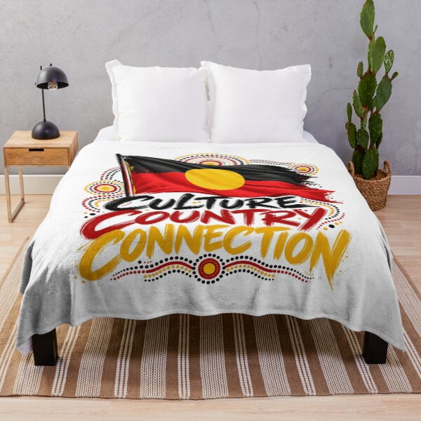Item preview, Culture Country Connection – Aboriginal Flag Australia designed and sold by chiakh.