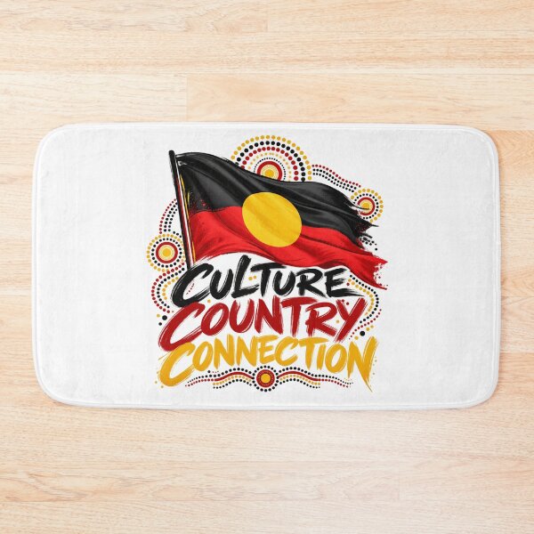 Item preview, Culture Country Connection – Aboriginal Flag Australia designed and sold by chiakh.