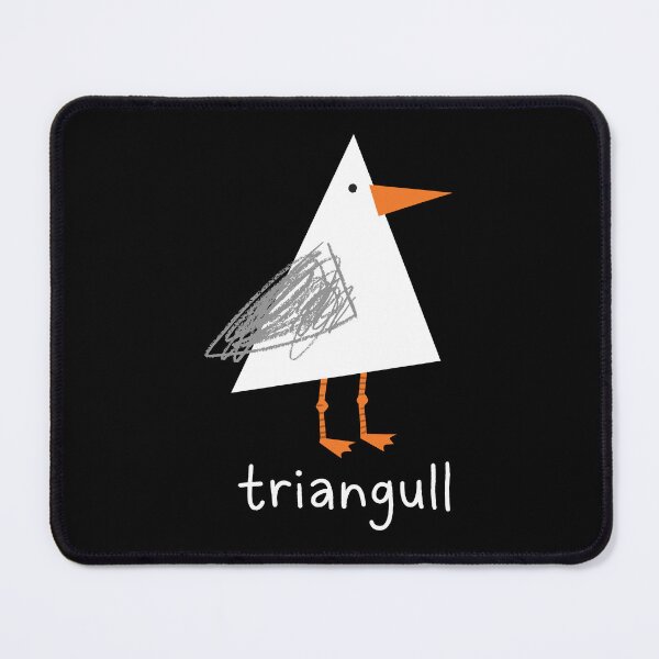 Item preview, Triangull Seagull Triangle Bird Pun Funny designed and sold by RareLavender.