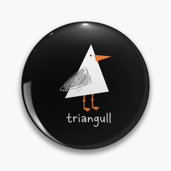 Item preview, Triangull Seagull Triangle Bird Pun Funny designed and sold by RareLavender.
