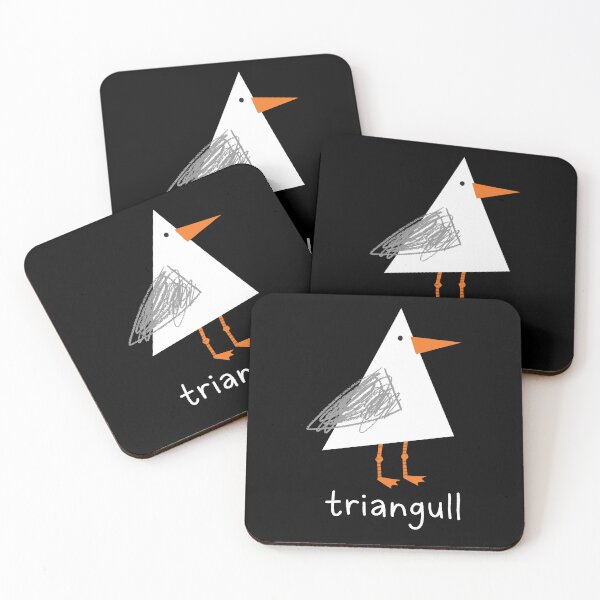 Item preview, Triangull Seagull Triangle Bird Pun Funny designed and sold by RareLavender.