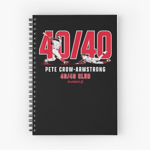 Item preview, Pete Crow-Armstrong 40/40 Club Red Large Numbers Swing Dive Players designed and sold by dianadouri.
