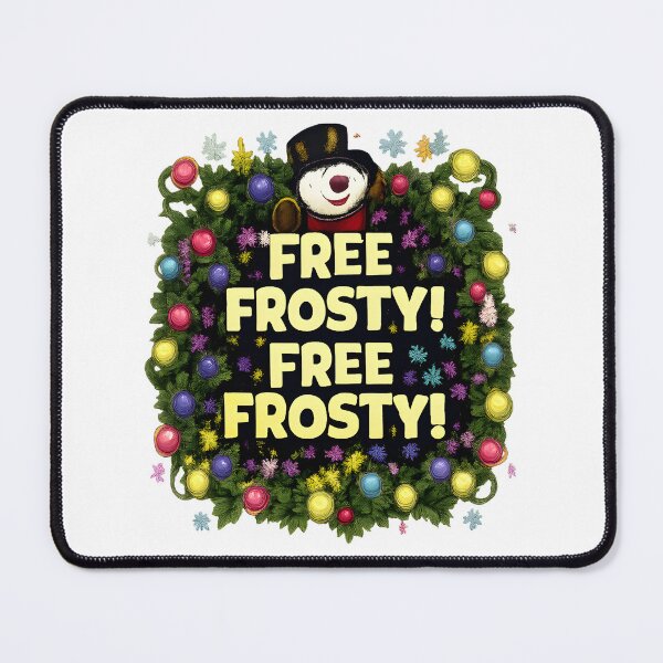 Item preview, Free Frosty Lights Winter Holiday Festive Glow Design designed and sold by yellingberry.