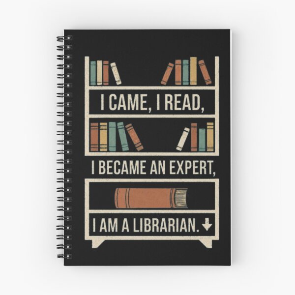 Item preview, I Came I Read Librarian Retro Bookshelf designed and sold by ESAKA97Shop.