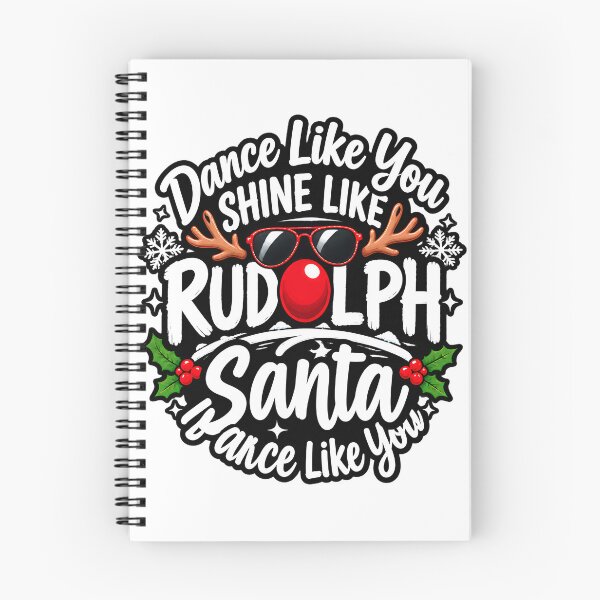 Item preview, Inspirational Dance Like Frosty Shine Like Rudolph Love Like Jesus Holiday Design designed and sold by yellingberry.
