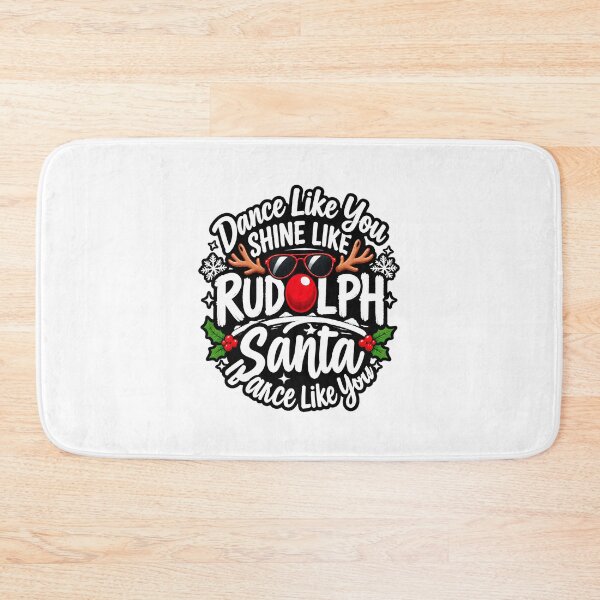 Item preview, Inspirational Dance Like Frosty Shine Like Rudolph Love Like Jesus Holiday Design designed and sold by yellingberry.