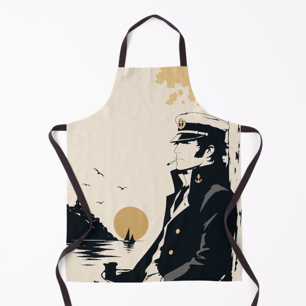 Item preview, Corto Maltese Inspired Art | Vintage Sailor Print | Nautical Comic Art | Mediterranean Maritime Print designed and sold by Studio pod Burom.