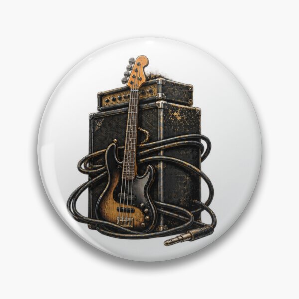 Item preview, Ampeg Bass Guitar & Vintage Amplifier – Low Frequency Music designed and sold by Ramadane_design1.