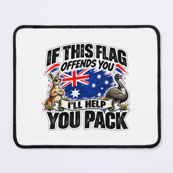Item preview, IF THIS FLAG OFFENDS YOU I'LL HELP YOU PACK designed and sold by chiakh.