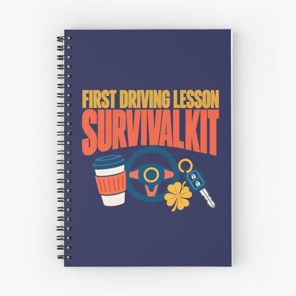 Item preview, First Driving Lesson Survival Kit Learner Driver designed and sold by PunchDrop.
